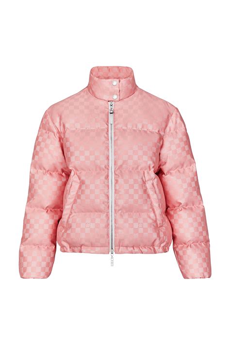 louis vuitton pink puffer jacket|louis vuitton sherpa jacket.